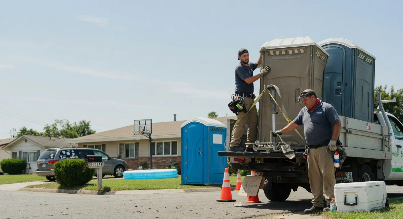 Porta Potty Rental in Dunfermline, IL near me